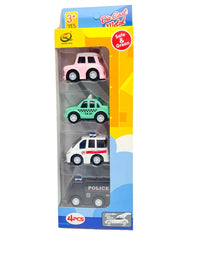 Diecast Alloy Toy Pack Of 4 Assorted
