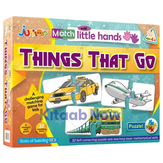 Things That Go – Fun Matching Puzzle for Little Hands