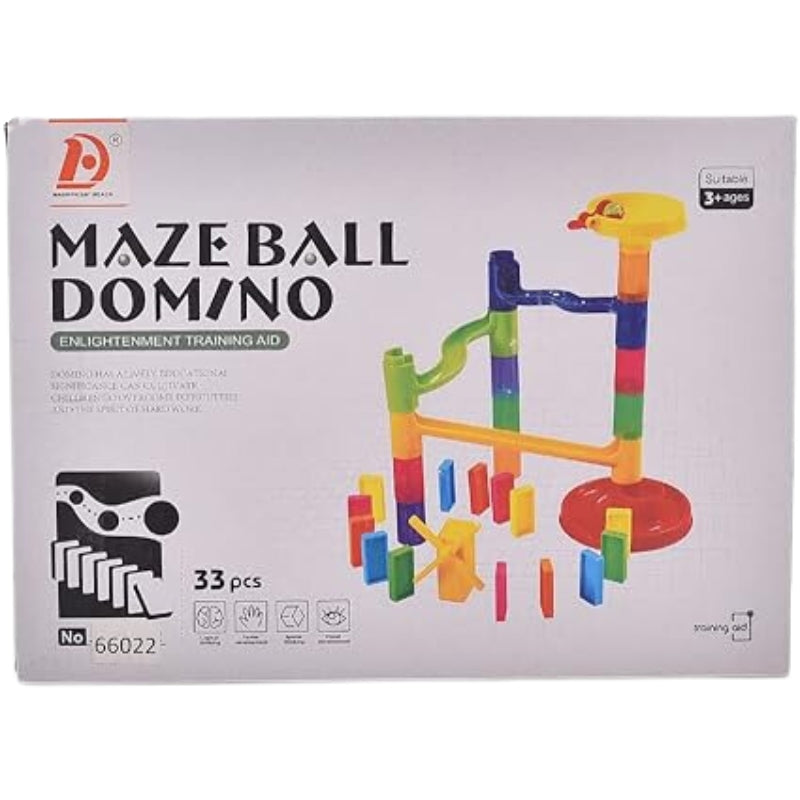 Plastic Domino Maze Ball Set For Kids