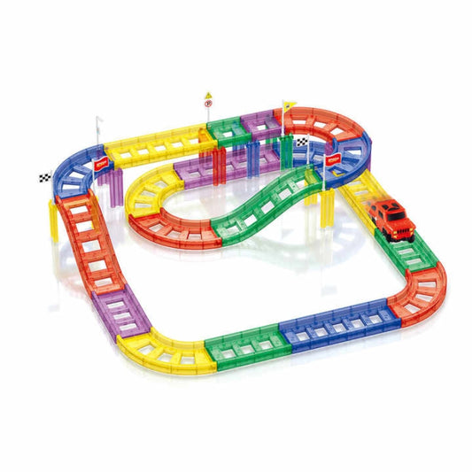 Magnetic Building Track Play Set