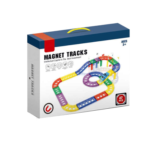 Magnetic Building Track Play Set