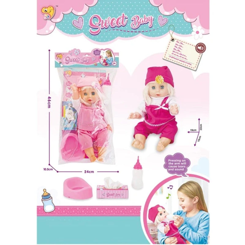 Baby Doll Playset For Girls
