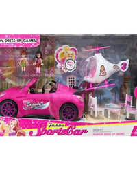 Fashion Sports Car Playset For Girls
