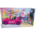 Fashion Sports Car Playset For Girls