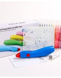 Sprayer Electric Washable Color Paint Graffiti Pen
