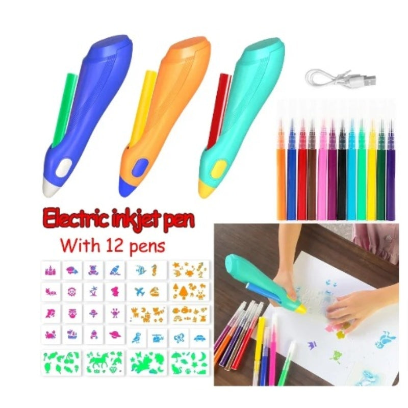 Sprayer Electric Washable Color Paint Graffiti Pen