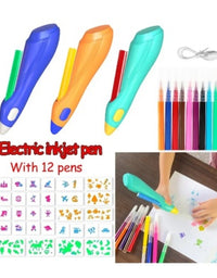 Sprayer Electric Washable Color Paint Graffiti Pen
