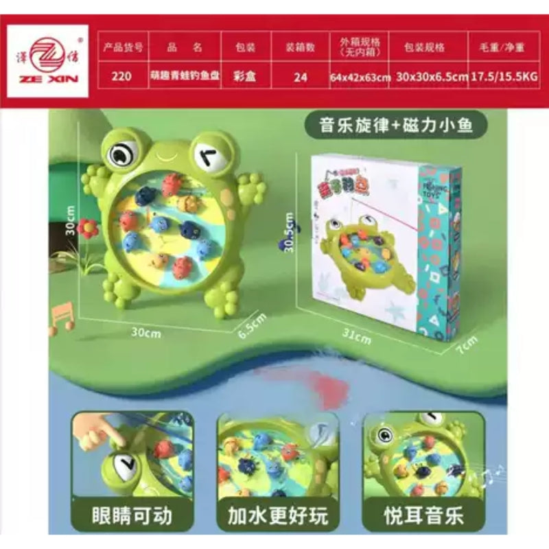 Electronic Fishing Game Toy For Kids