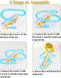 Electric Duck Slide Track Playset For Kids
