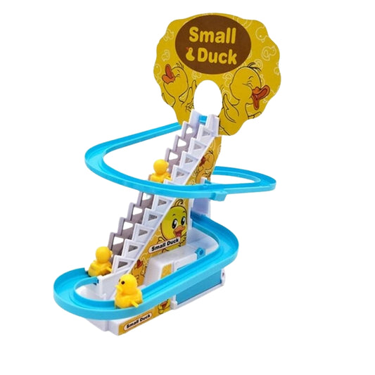 Electric Duck Slide Track Playset For Kids