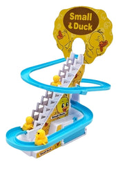 Electric Duck Slide Track Playset For Kids
