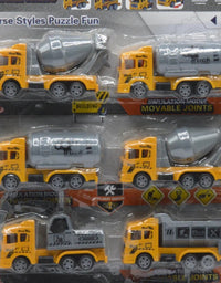 City Construction Truck Pack Of 12
