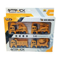 Construction Engineering Truck Model Toy Pack Of 4