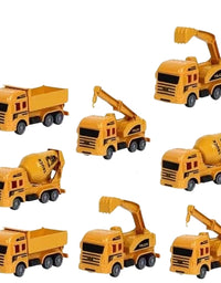 Construction Engineering Truck Model Toy Pack Of 4
