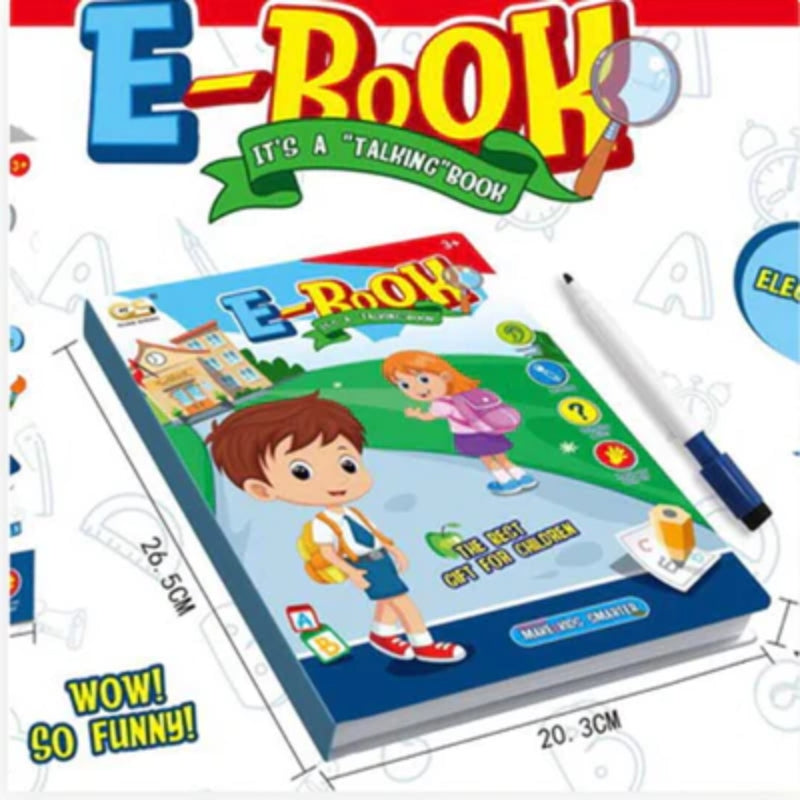 Educational Talking E-Book For Kids