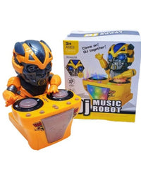 DJ Robot Toy With Music And Light
