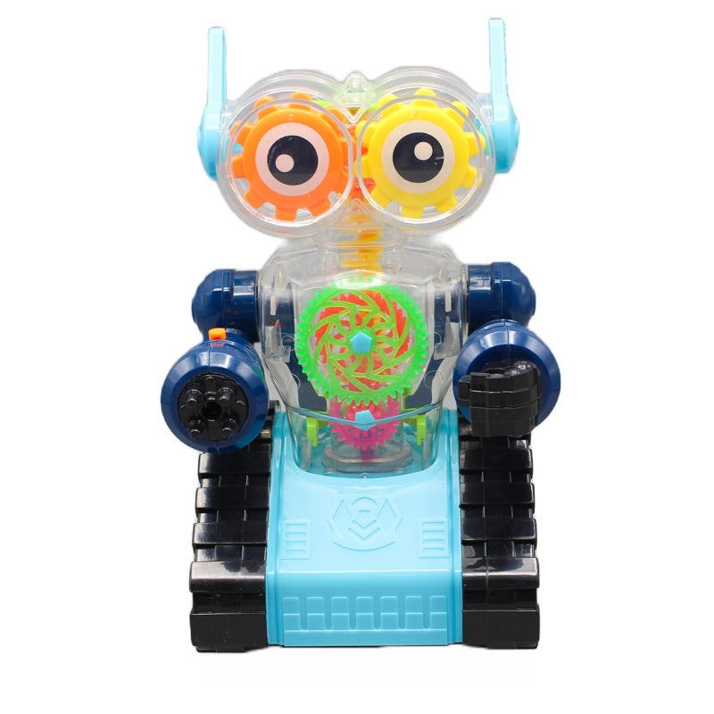 Electric Universal Gear Robot With Light And Sound
