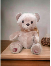 Cute Bear With Bow Plush Toy
