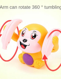 Electric Arm Spinning And Dancing Monkey Toy
