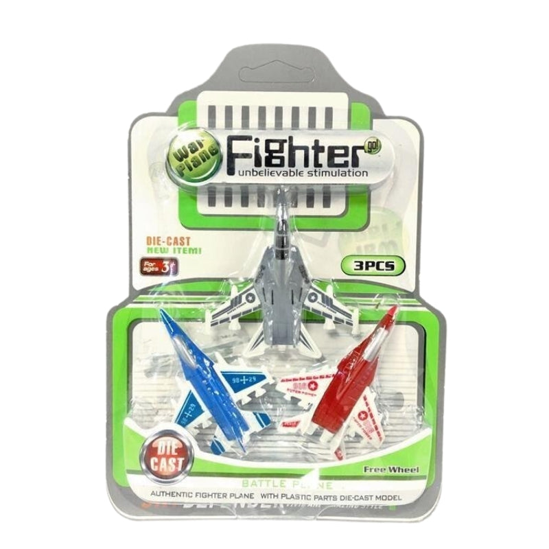 Die-Cast Fighter Plane Toy