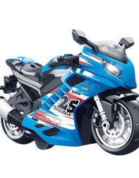 Diecast Racing Motorcycle With Light And Sound
