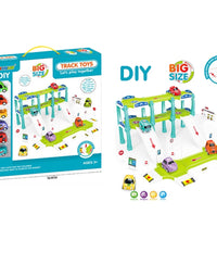 DIY Parking Lot Play Set For Kids
