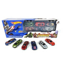 Avengers Hot Wheels Truck With Diecast Cars toy