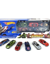 Avengers Hot Wheels Truck With Diecast Cars toy
