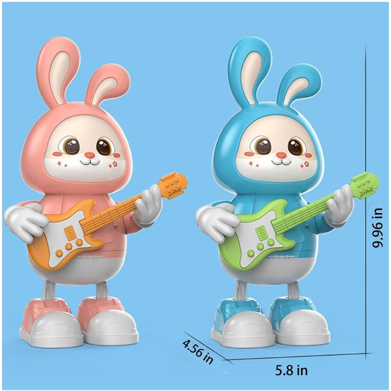 FunBlast Dancing Bunny Musical Toy with LED Lights for Kids