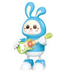 FunBlast Dancing Bunny Musical Toy with LED Lights for Kids
