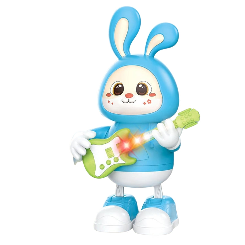 FunBlast Dancing Bunny Musical Toy with LED Lights for Kids