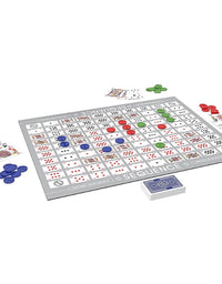 Sequence Cards and Chips Folding Board Game
