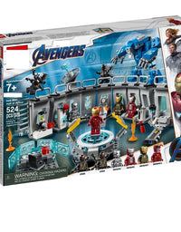 Lego Marvel Avengers Iron Man Hall Of Armor Construction Playset
