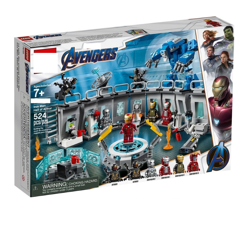 Lego Marvel Avengers Iron Man Hall Of Armor Construction Playset