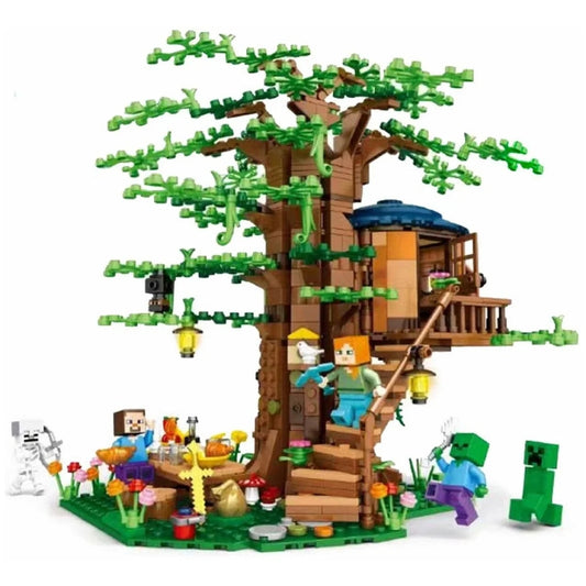 SY My World Minecraft Tree House Construction Set Toy For Kids