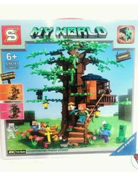 SY My World Minecraft Tree House Construction Set Toy For Kids
