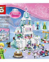 Princess Sparkling Ice And Snow Castel Girl Toy
