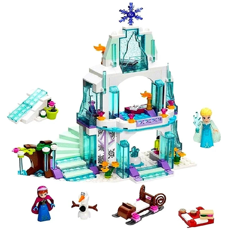 Disney Frozen Princess Elsa's Sparkling Ice Castle Set Toy For Girls