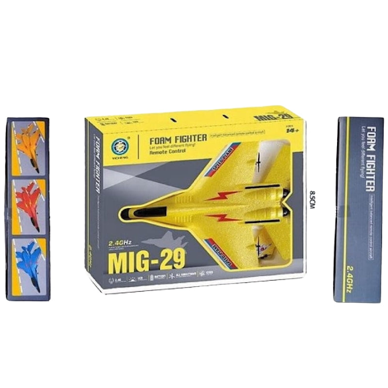 Remote Control Foam Fighter Plane MIG-29 Toy For Kids