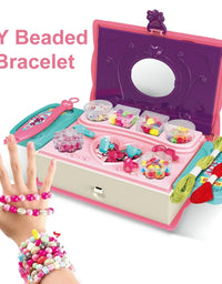 3 In 1 DIY Bead Bracelet Jewelry Making Toy For Girls
