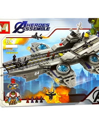 Marvel Avengers Helicarrier Brick Blocks Toy For Kids (778 Pcs)
