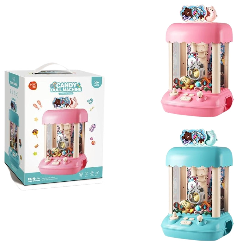 Children's Candy Claw Machine With 10Pcs Capsules & USB Cable