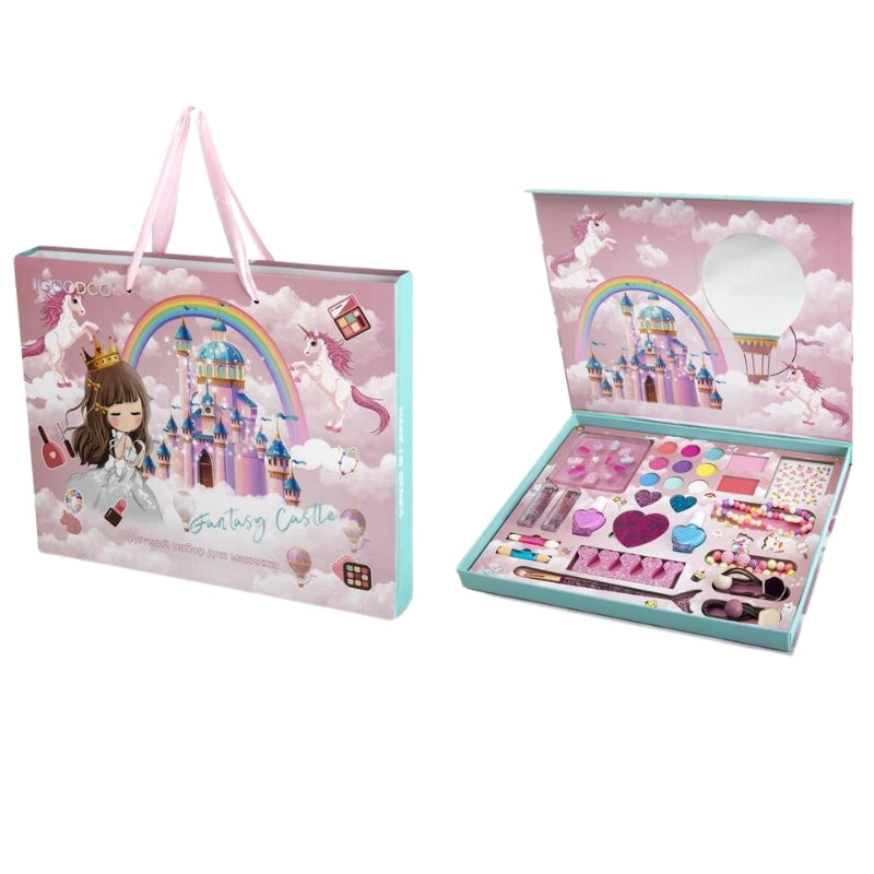 Portable Beauty Cosmetics & Nail Art Box For Girls