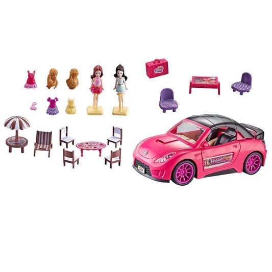 My First Travel Fashion Sport Car Play Set For Girls