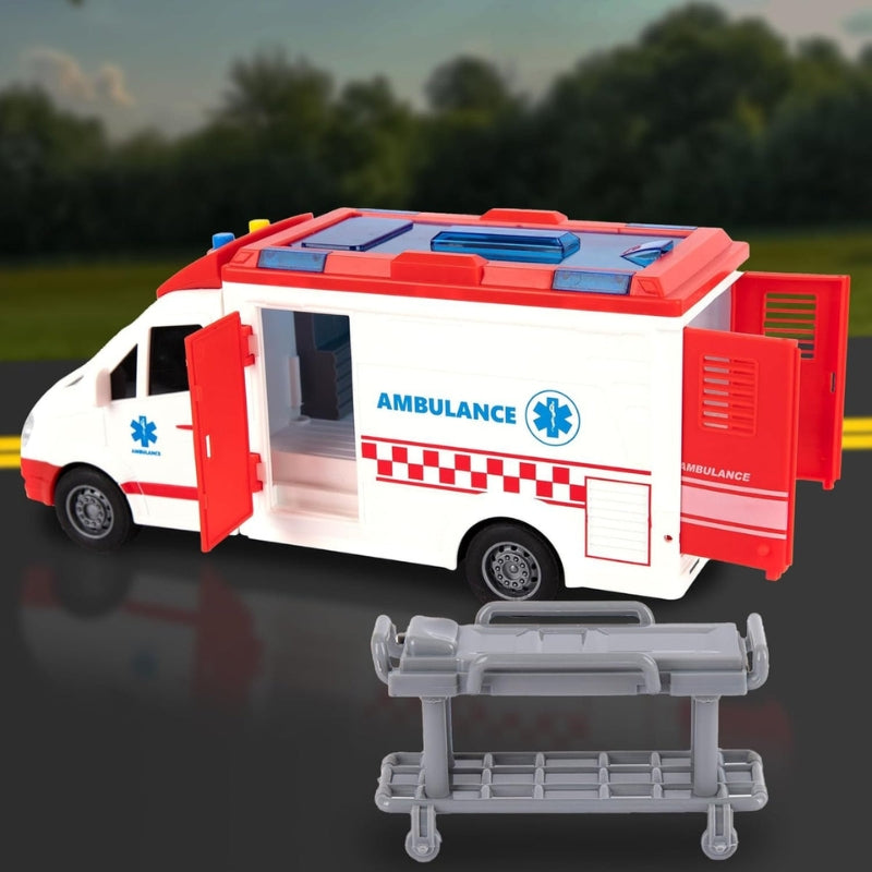 Simulation Ambulance With Multifunction Toy For Kids