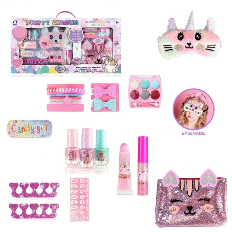 Pretty Animals DIY Cosmetic Makeup Kit For Girls