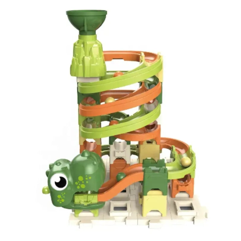 Dinosaur Roll Ball Building Blocks Track Toy For Kids