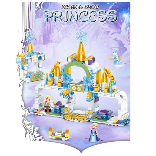 Frozen Ice And Snow Princess Castle Set Toy For Girls