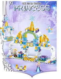 Frozen Ice And Snow Princess Castle Set Toy For Girls
