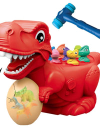 Electronic Dinosaur Whack a Mole Game With Light & Sound Toy For Kids
